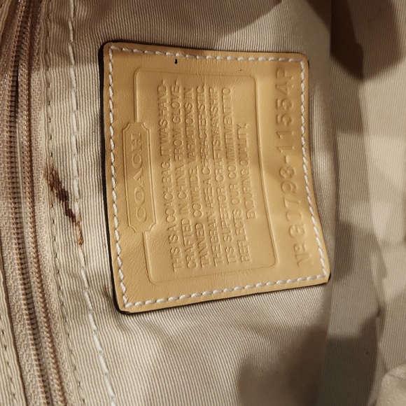 Coach Hampton Madeline Satchel Leather Purse - Picture 13 of 14